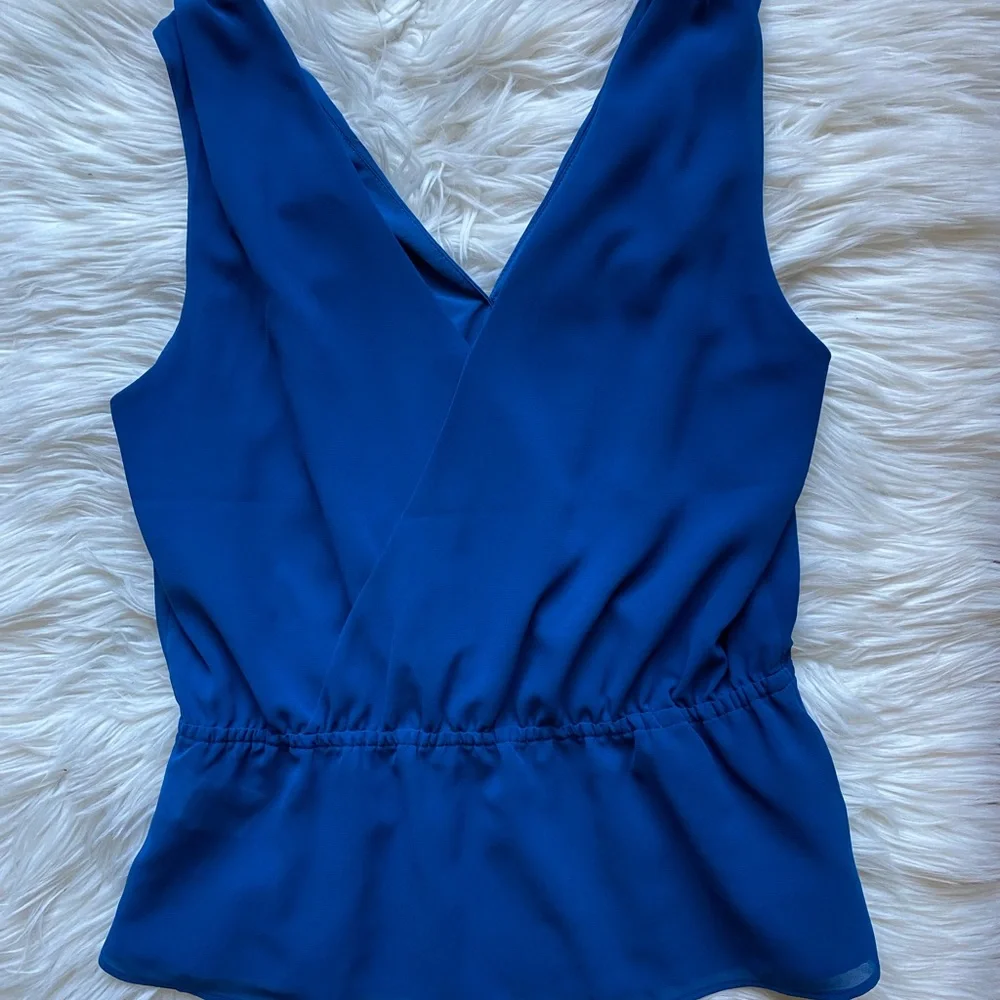 Banana Republic peplum tank